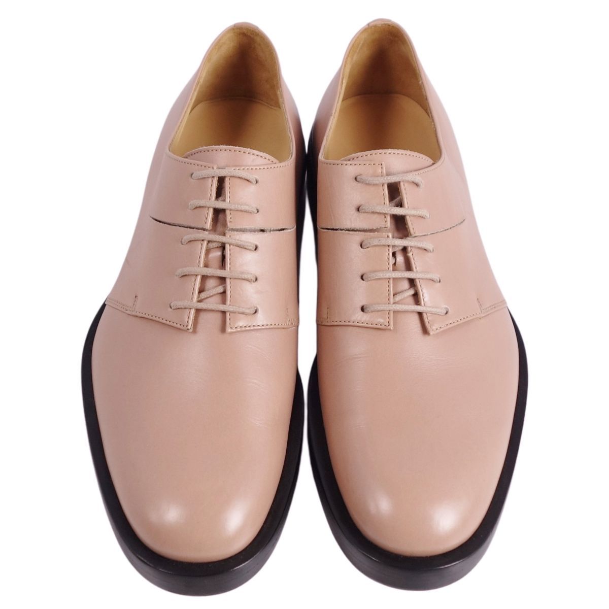 ダービーシューズ 革