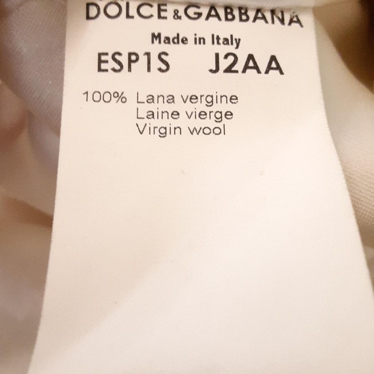 DOLCE-GABBANA ドルチェアンドガッバーナ コート サイズ40 M レディース - アイボリー 長袖 冬 SIROKUMA-CORPORATION_COM