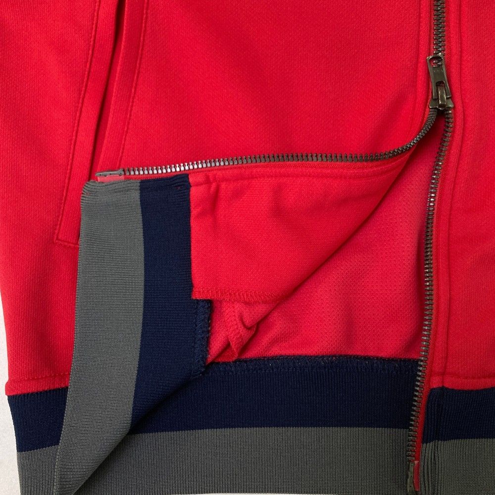 サイズ：M CALLAWAY キャロウェイ ジップジャケット レッド系