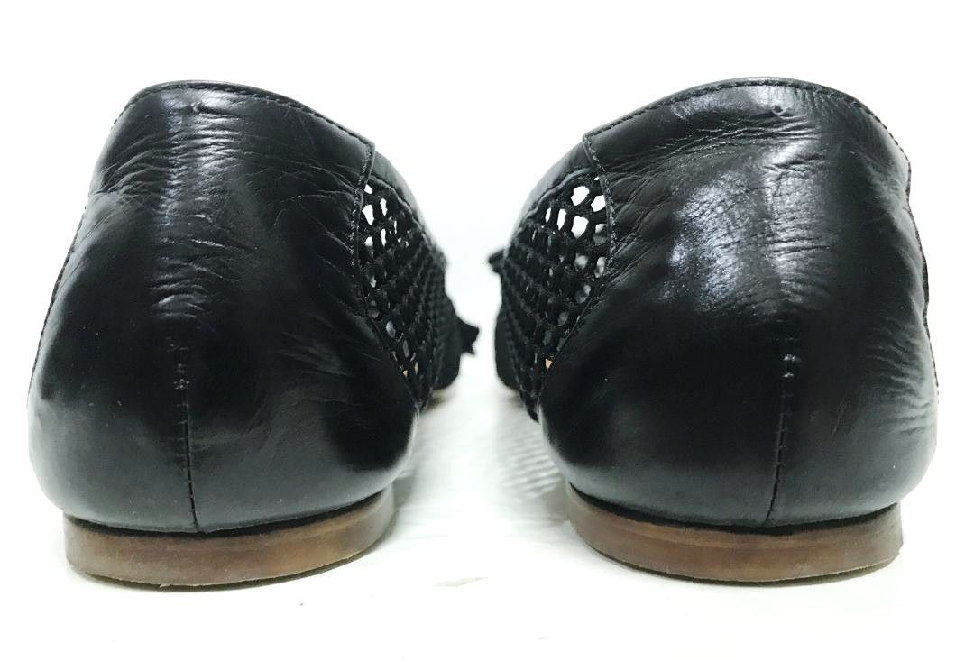 PIPPICHIC ⭐︎メッシュフラットパンプス/38/BLK ピッピシック PIPPICHIC ピッピシック メッシュフラットシューズ 38 ブラック