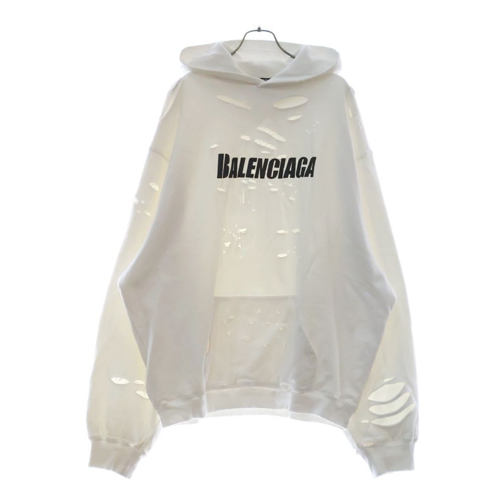 た*ん様 正規品 BALENCIAGA バレンシアガ デストロイ パーカー ブラ た*ん様 正規品 BALENCIAGA バレンシアガ デストロイ パーカー ブラ