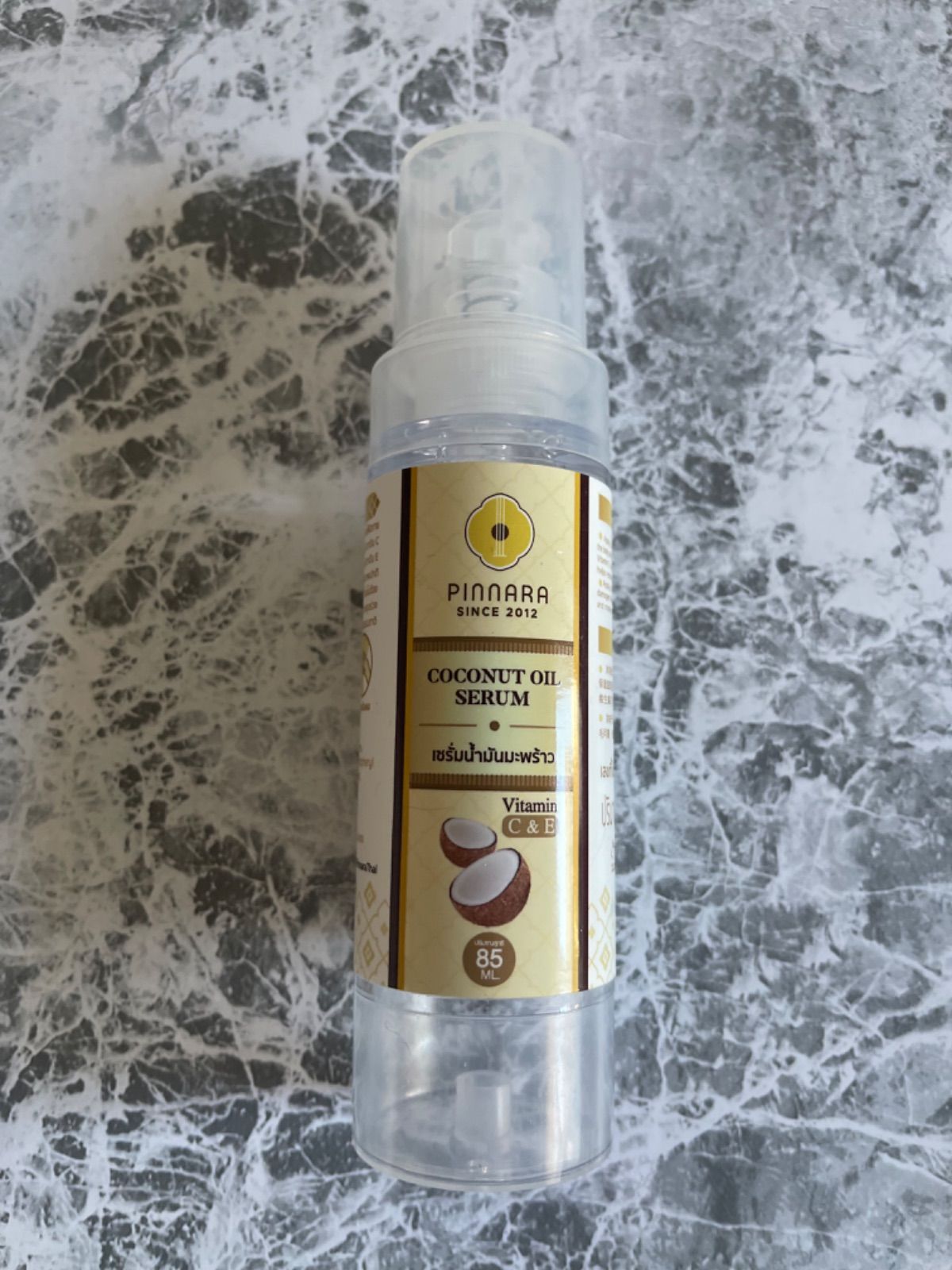 PINNARA ピンナラ ココナッツ オイル セラム 美容液 85ml 3本 Amazon | PINNARA (ピンナラ) オイル美容液 ココナッツオイル