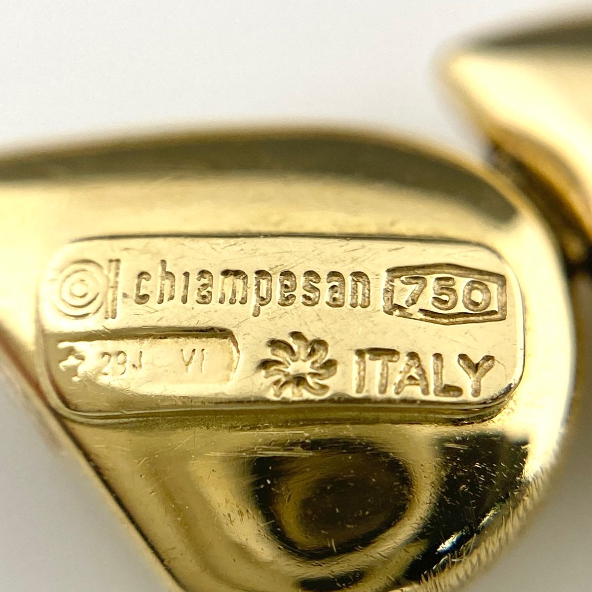 キャンペザン　Chiampesan 18k（750）　ブレスレット 楽天市場】【ラッピング可】キャンペザン CHIAMPESAN デザイン