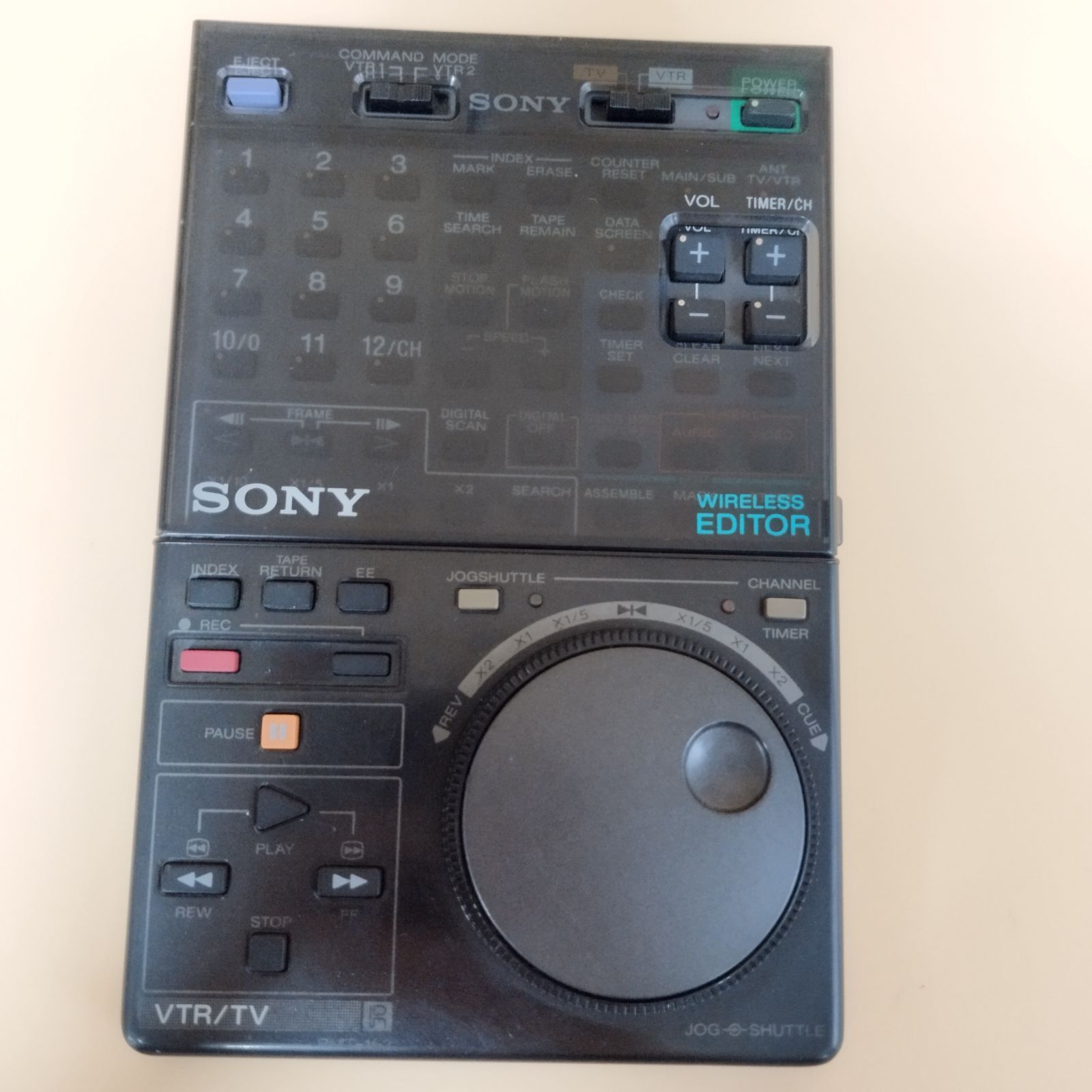 SONY ベータビデオ 用リモコン　RMT-142 SONY ベータビデオ 用リモコン RMT-142