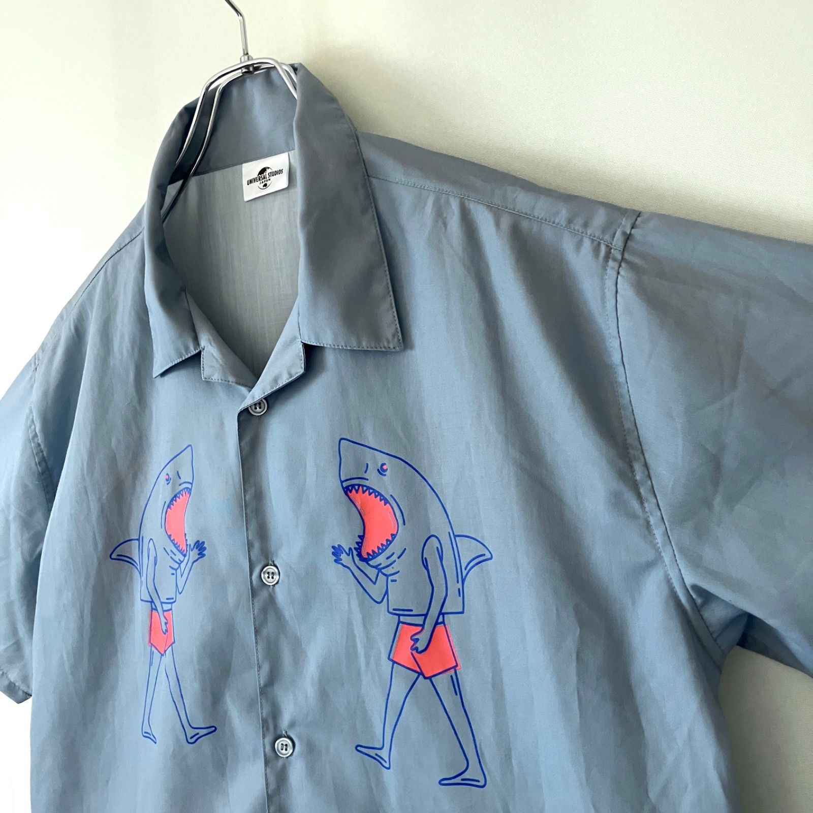 映画 JAWS 公式 ユニバーサル スタジオ Tシャツ 両面プリント JAWS ビンテージTシャツ 両面 古着 ユニバーサルスタジオ ビッグ