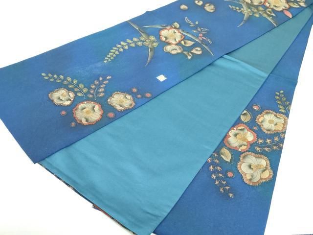 専用帯3556●彩辻ヶ花 正倉院間道文 高級 正絹 両面六通 リバーシブル 袋帯 平和屋着物○六通柄袋帯 作家物 絞り 辻が花 正絹 逸品 DAAU6846ob