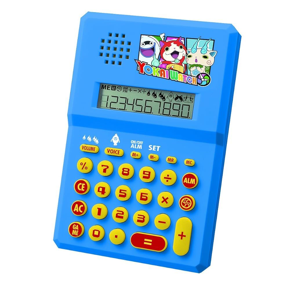 妖怪ウォッチ 妖怪おしゃべり電卓青