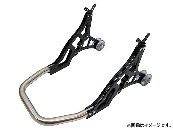 2輪 AP メンテナンススタンド ブラック リアスタンド AP-TNS-AR-1-B