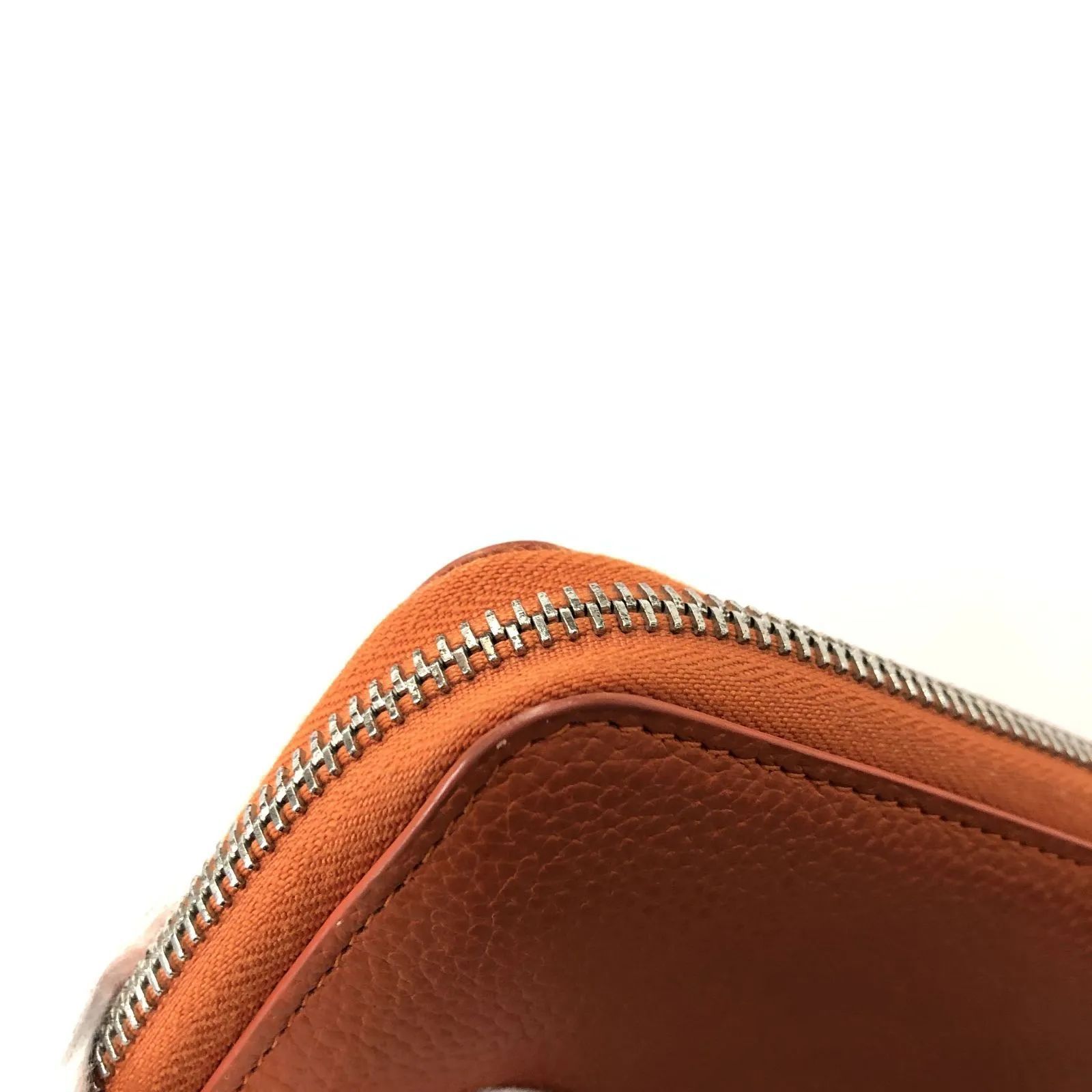 Christian Dior ATELIER 長財布 オレンジ ディオール 美品】 DIOR ATELIER 長財布 オレンジ ロングジップウォレット