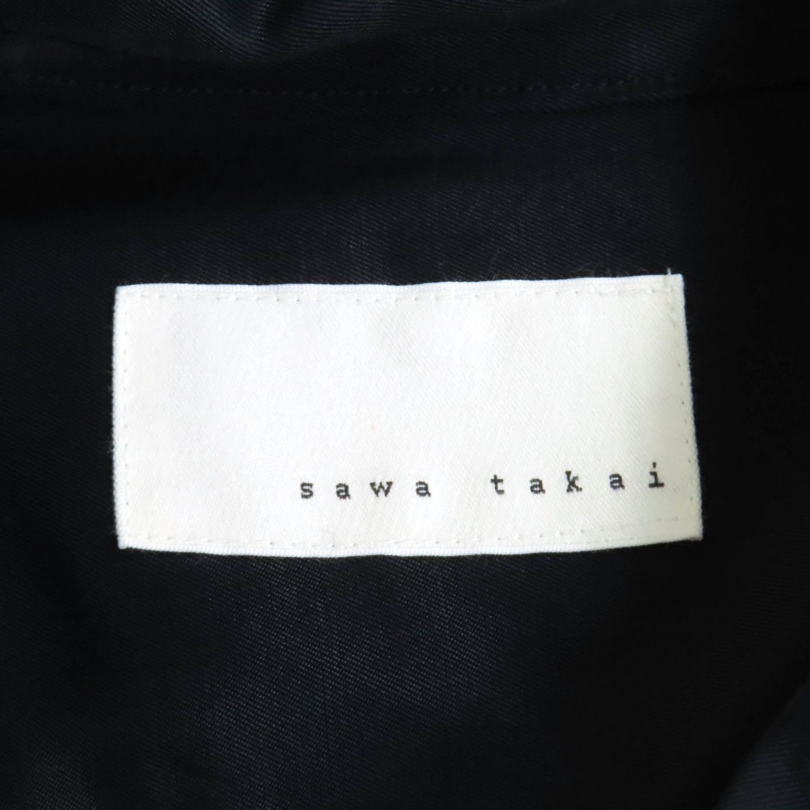 極美品☆sawa takai サワ タカイ SS23-3068 メッシュポケット付 バック  