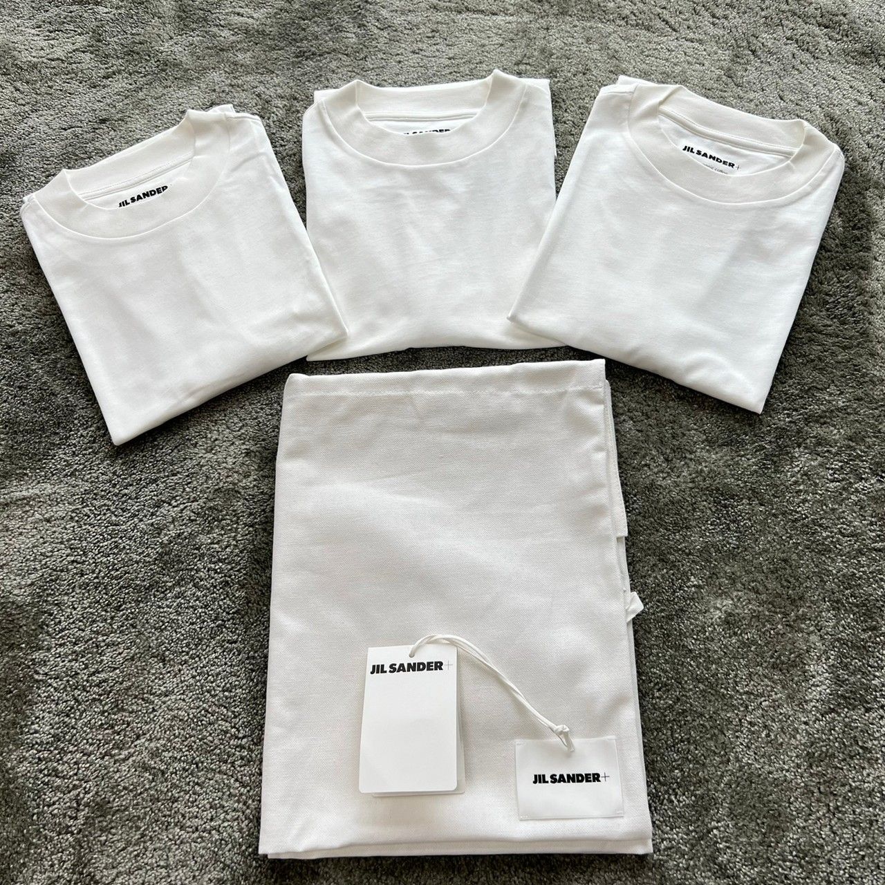 最新 新品未使用 JIL SANDER オーガニックコットン クルーネック T