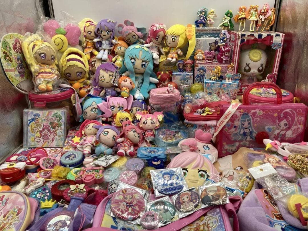 大量まとめ 女児向け グッズ プリキュア 他 約8.7kg フィギュア 他
