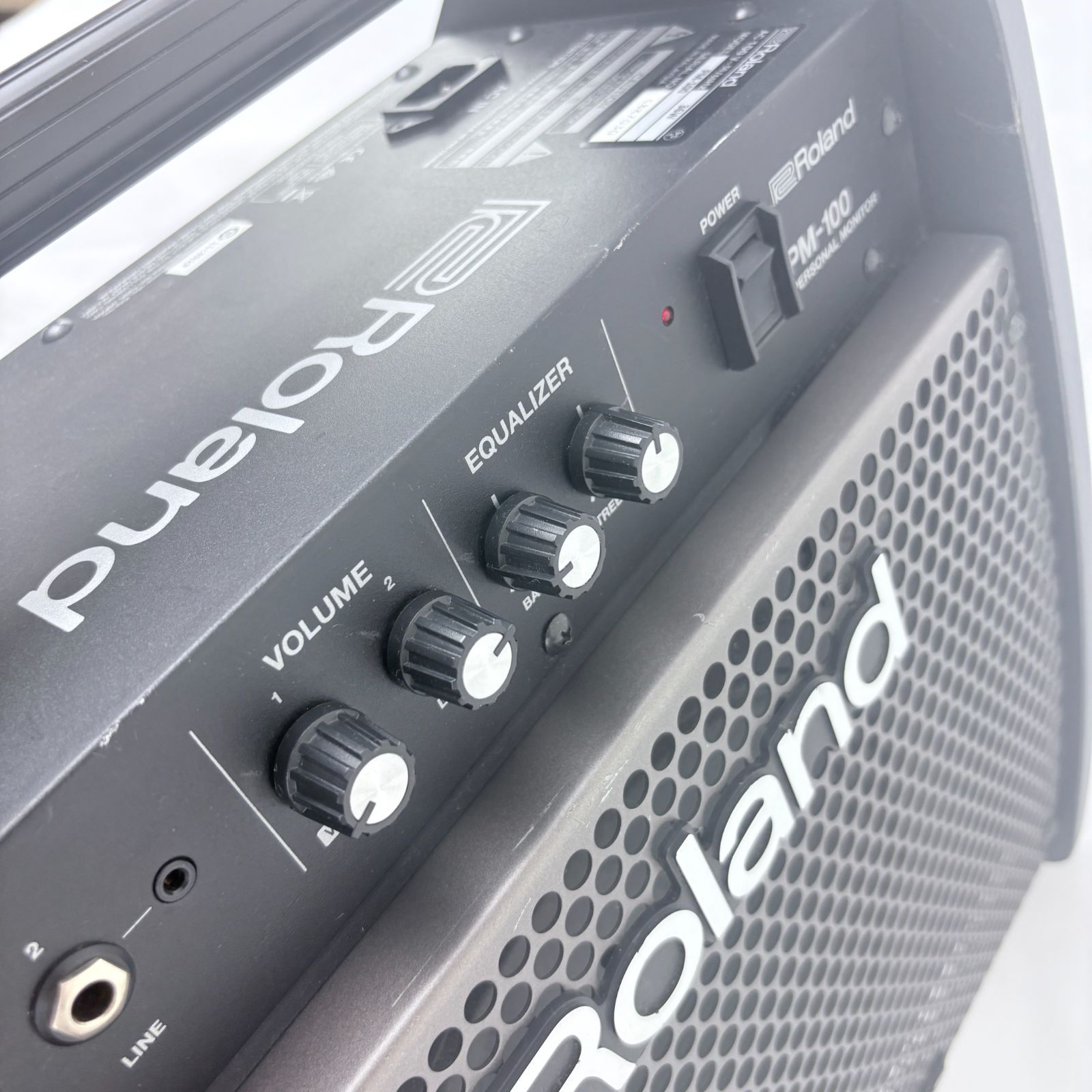 Roland PM-100  アンプ　V-Drum 楽器　電子楽器のアンプ Roland ローランド PM-100 V-Drums モニタースピーカー アンプ