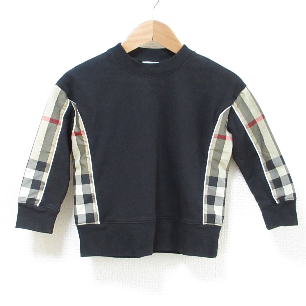 美品Burberry バーバリー トレーナー スウェット キッズ 140