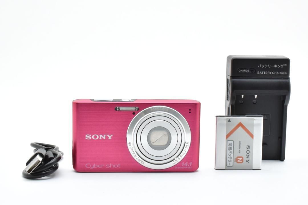 347 SONY Cyber-shot DSC-W610 ピンク 【公式通販】
