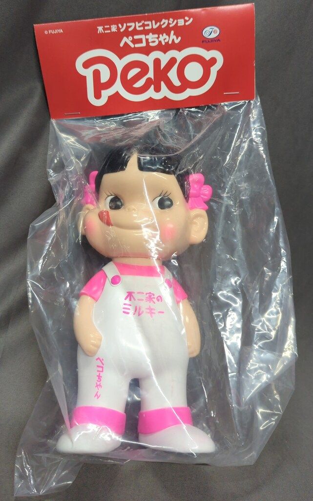 MEDICOM TOY 不二家ソフビコレクション 不二家 ペコちゃん(白