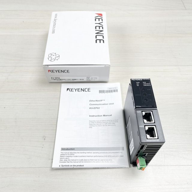 KV-EP02 EtherNet/IP 対応通信ユニット プログラマブルコントローラ キーエンス 【未使用 開封品】 □K0045868 - メルカリ