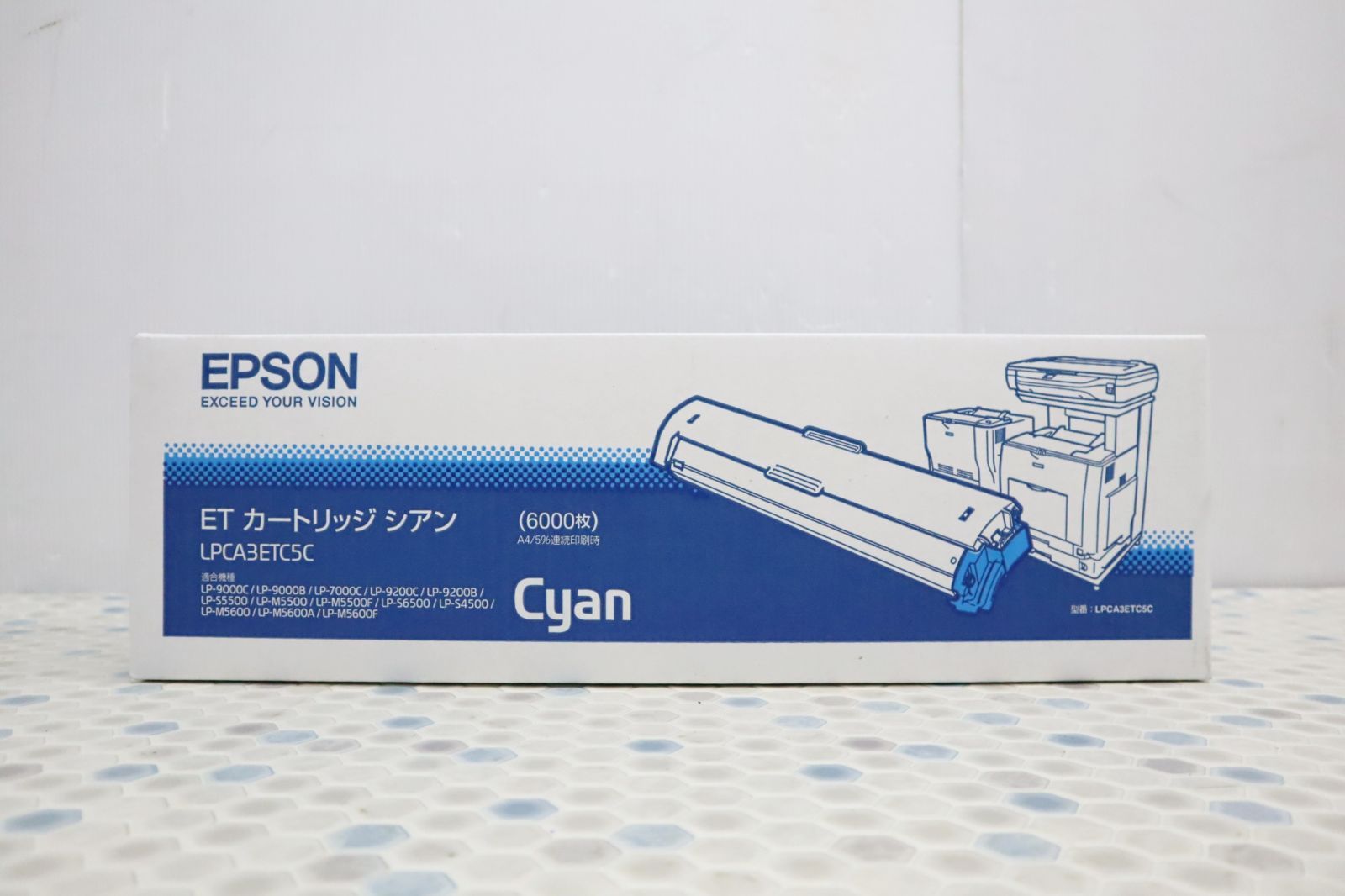 △ ｜純正 トナーカートリッジ シアン｜EPSON エプソン LPCA3ETC5C ｜ LP-9000C LP-7000C LP-9200C LP-9200B□O0095  - メルカリ