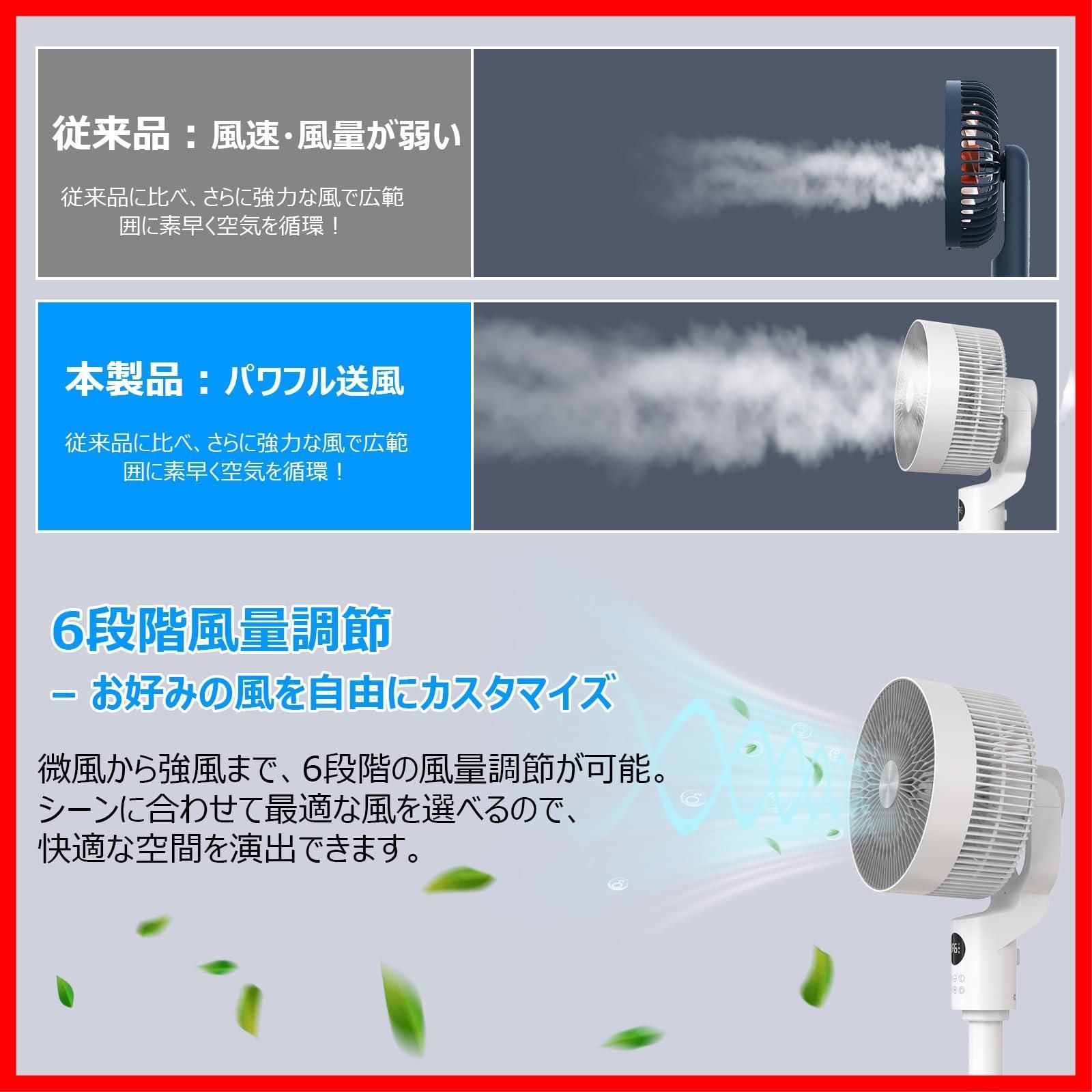 扇風機 パワフル送風