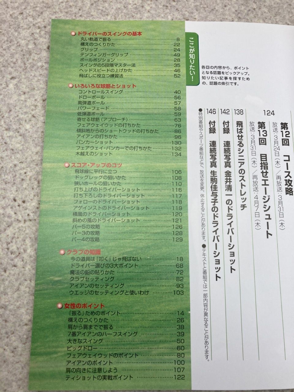 趣味悠々 中高年のためのゴルフが生きがい(２００５年１月・３月) 飛ばしの１２か条 ＮＨＫ趣味悠々／金井清一