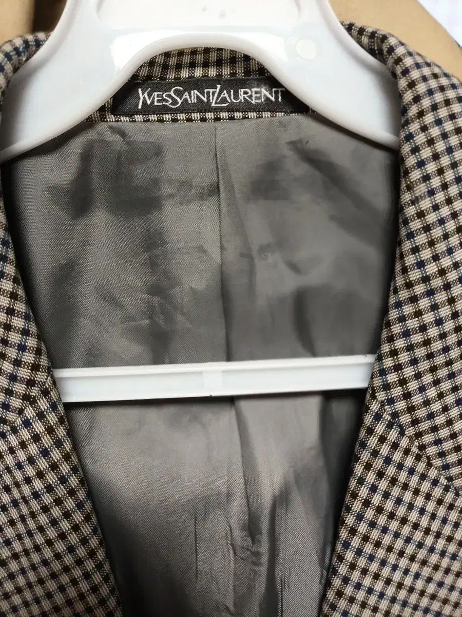 YVES SAINT LAURENT(イヴ・サンローラン) ブレザー チェック