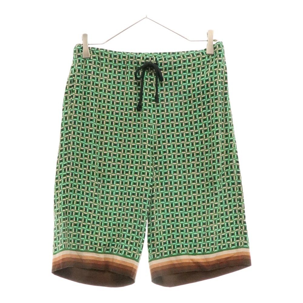 dries van noten 22ss ワイドショーツ　レーヨン DRIES VAN NOTEN ワイドハーフパンツ dries van noten 22ss ワイド