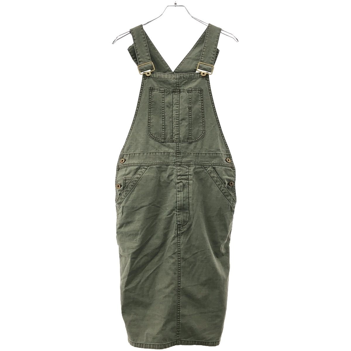 MADISON BLUE マディソンブルー 19AW バックサテンジャンパースカート  