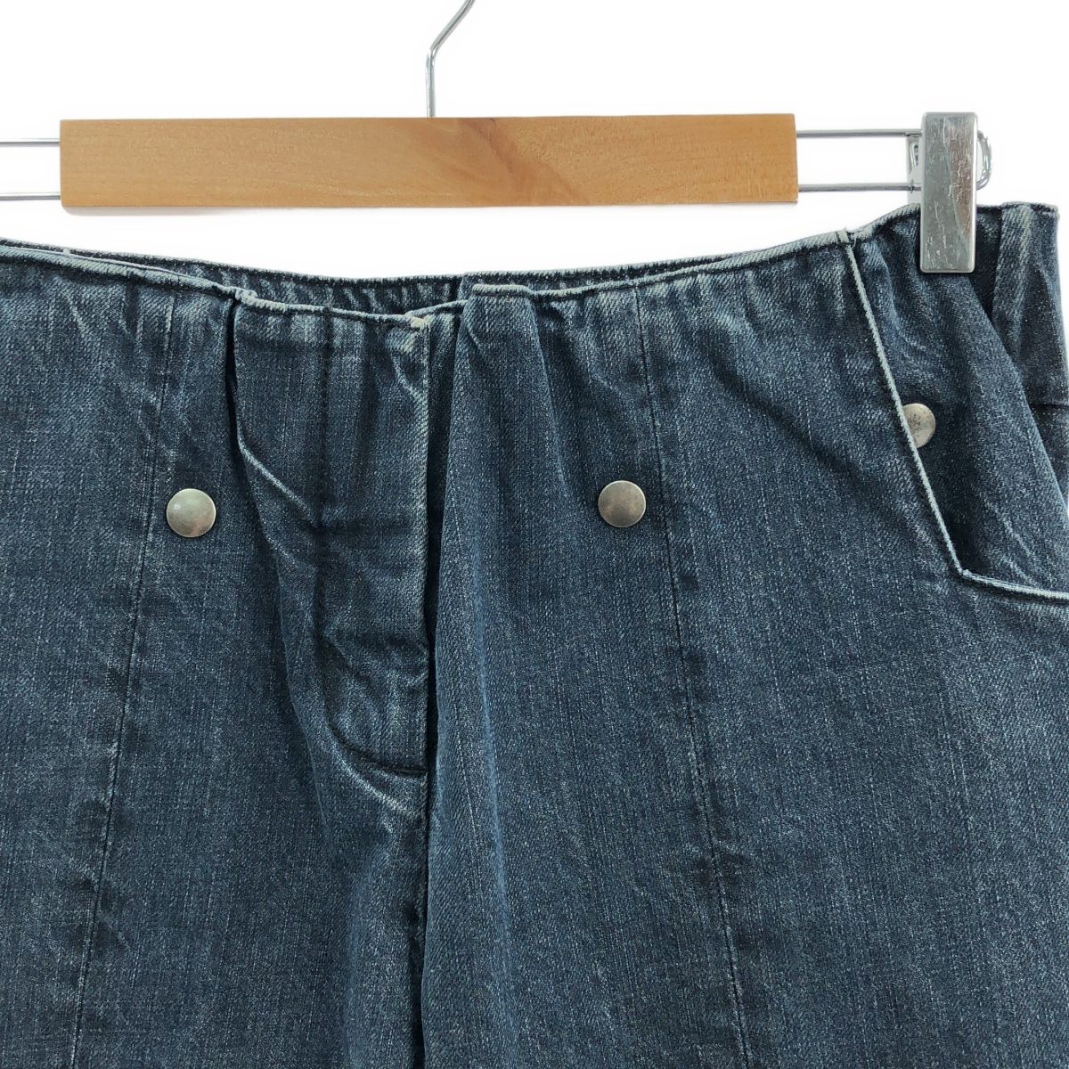 パンツ EJ SHEYANG BOOTCUT SOUAT DENIM TROUSERS EJ SHEYANG / イージェイ シェヤン | BOOTCUT SOUAT DENIM