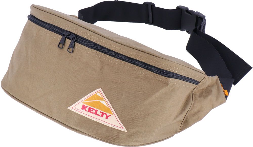 ケルティ KELTY アウトドア ビッグ ファニー 12L BIG FANNY ボディバッグ ウエストバッグ ウエストポーチ 大型 かばん 斜め掛け キャンプ フェス 通勤 通学 レジャー 32591804 TAN TAN