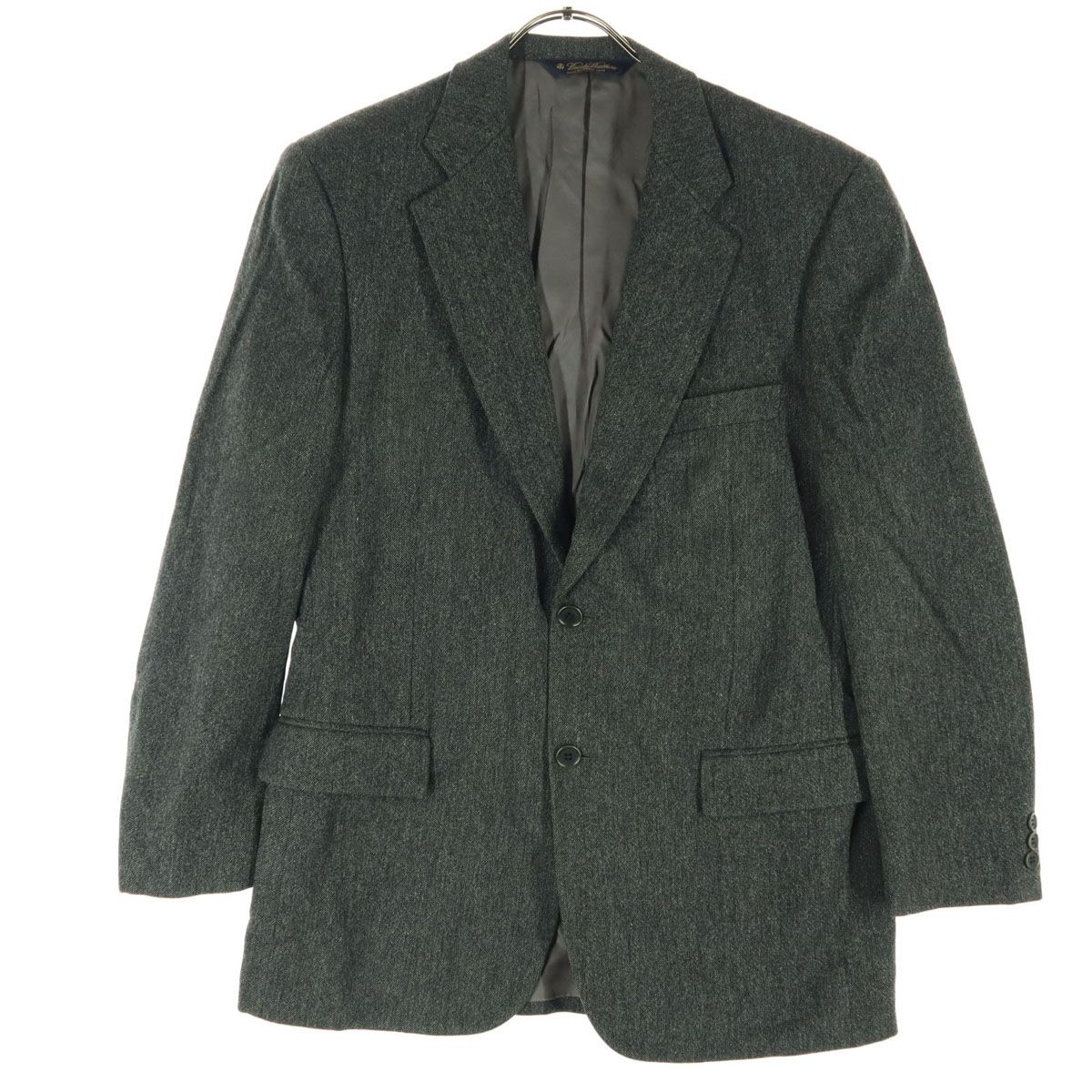 4XL ブルックスブラザーズ テーラードジャケット グレンチェック カシミヤ 4XL ブルックスブラザーズ テーラードジャケット グレンチェック カシミヤ