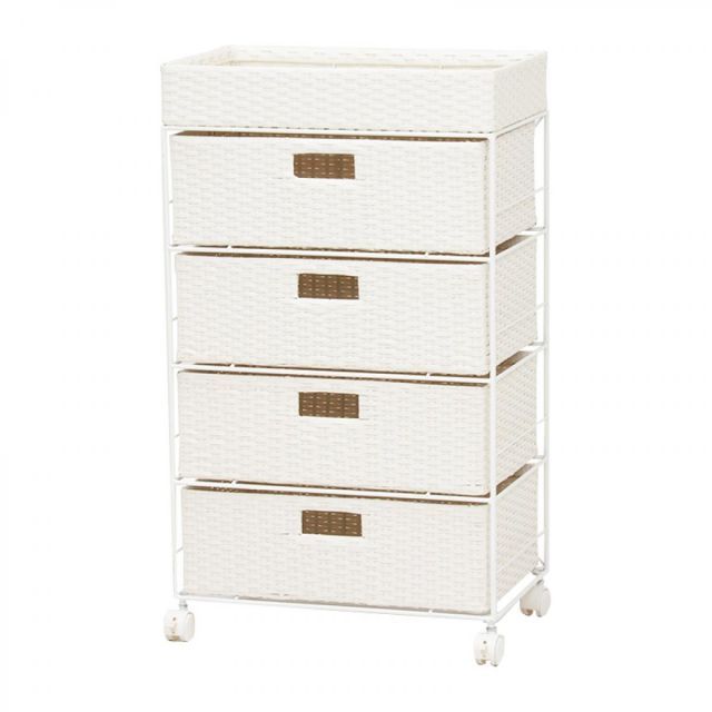 萩原 Hagihara RAN-2412WH ランドリー 新生活 インテリア 家具おしゃれ