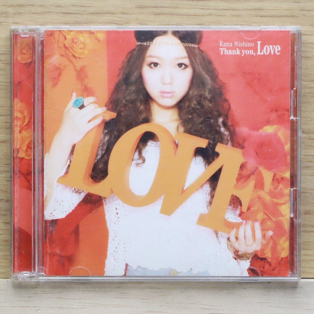 国内盤CD☆西野カナ/Kana Nishino□ Thank you、 Love(初回生産限定盤