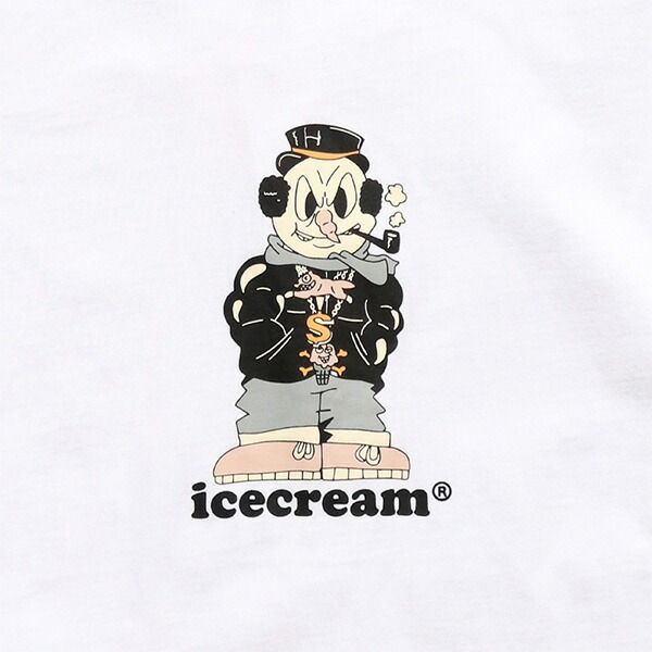 ★SALE★数量限定★ICE CREAM (アイスクリーム) Tシャツ 選べる2色 M～XLサイズ 人気 送料無料 ファレル・ウイリアムス 9204