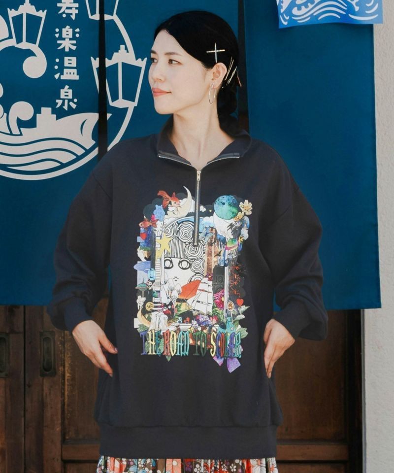 ラメプリント入り