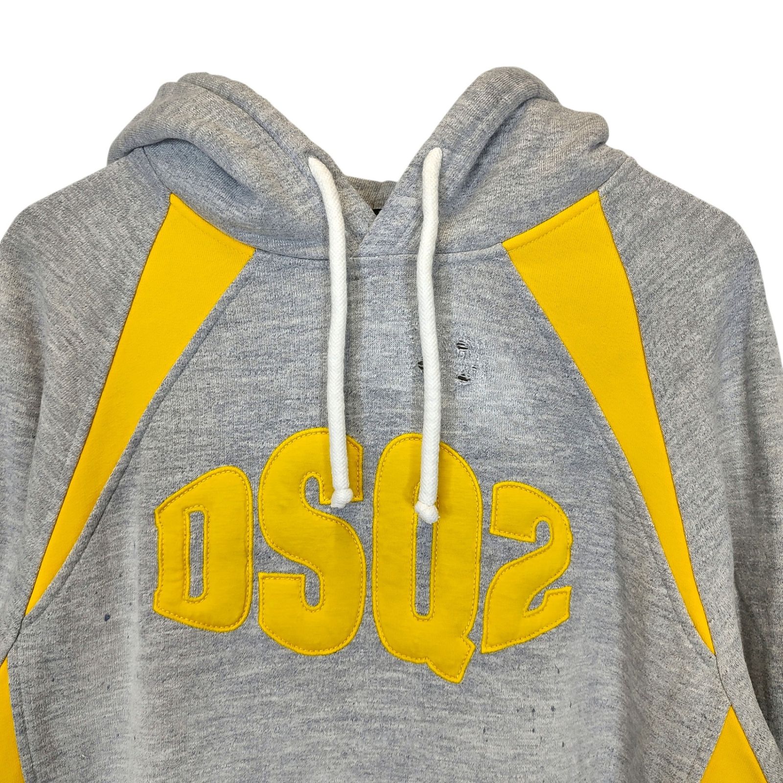 DSQUARED2 ディースクエアード 23AW MUSCLE HOODIE ダメージ加工 プル