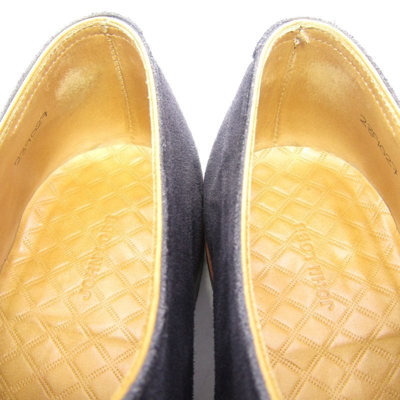 ビジネスシューズ ネイビー