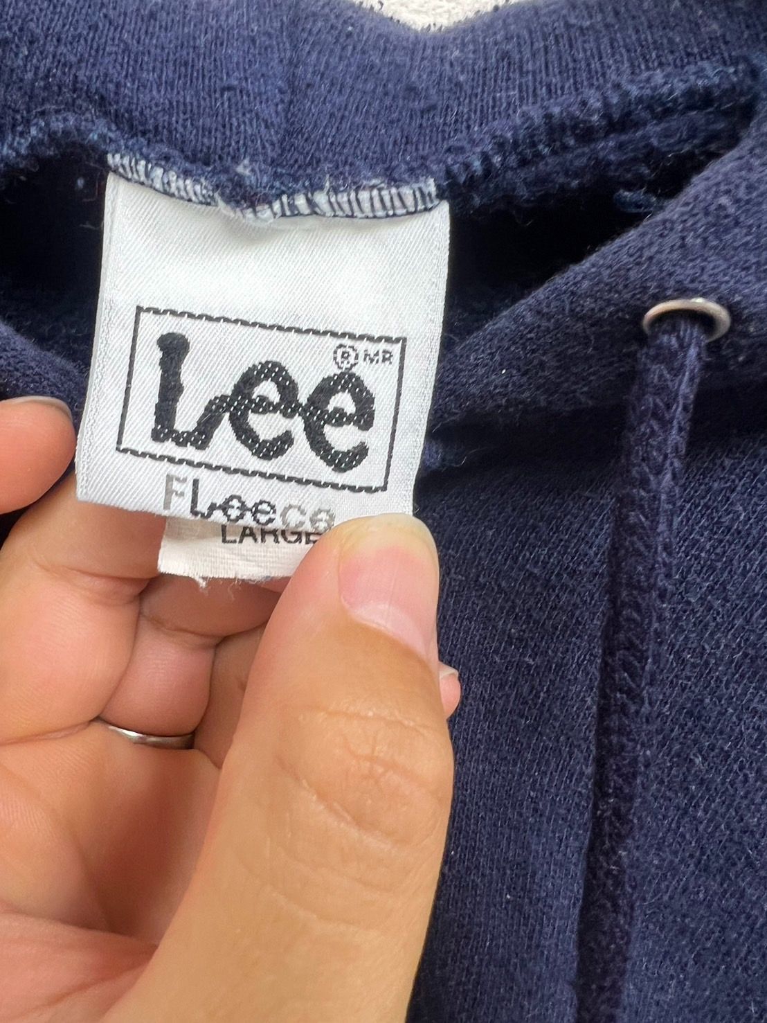 Lee ジップアップパーカー L ネイビー ヴィンテージ メンズ レディース 古着