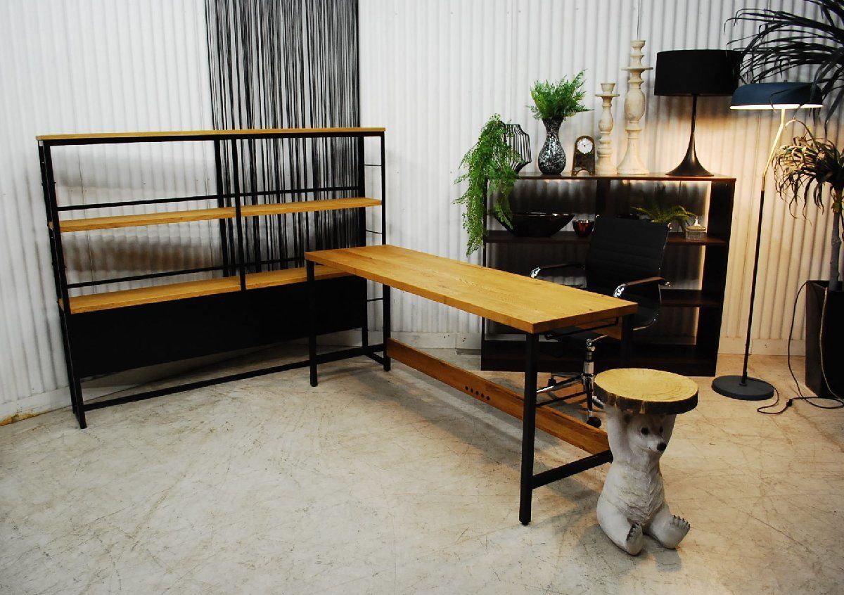 ナチュラル空間 スチール脚