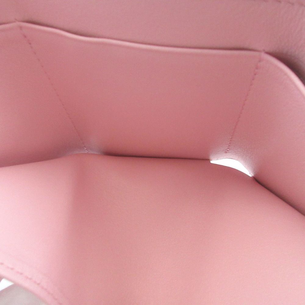 新品同様 ボナベンチュラ スモールウォレット レザー ピンク 財布 0656  