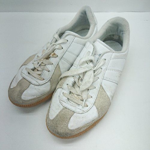 Θ adidas アディダス PYV702001 スニーカー サイズ25 ホワイト　ベージュ メンズ E  【1410290060872】