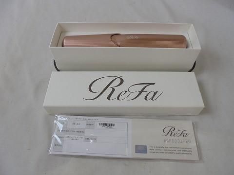 家電 Refa リファ 充電式ヘアアイロン フィンガーアイロン STRE-AS ピンク