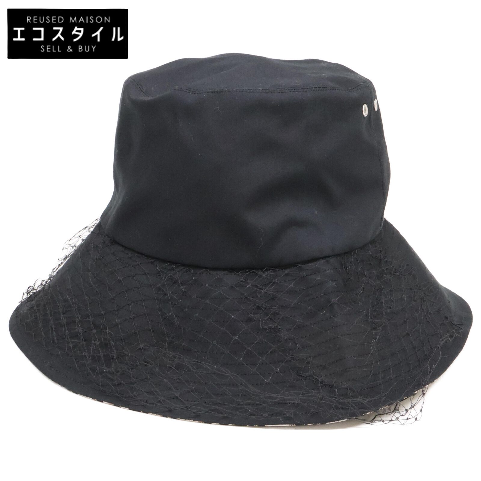 Christian Dior (クリスチャン ディオール) リバーシブルバケットハット