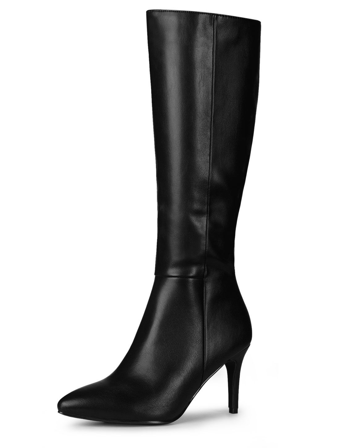THOMAS WYLDE 黒 立てかけよ ニーハイブーツ