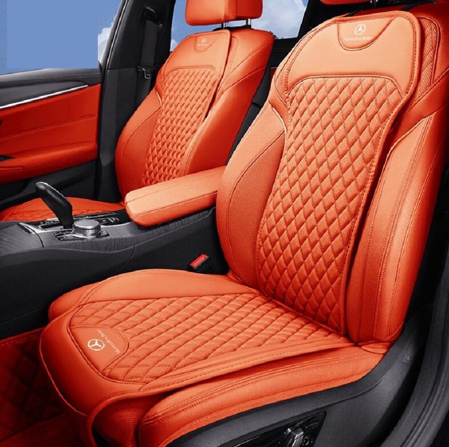 超激得，新作 新作 レクサス 車用シートカバーセット シートシートクッション ナッパ革 前座席用座布団1枚+座席の背もたれ1枚★6色選択★