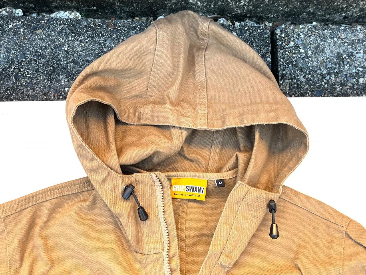 GRIP SWANY グリップスワニー Fireproof Camp Parka コヨーテ Mサイズ