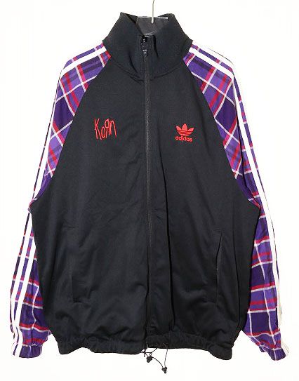 アディダス adidas × KORN TRACK TOP BLACK L JG1341 コーン