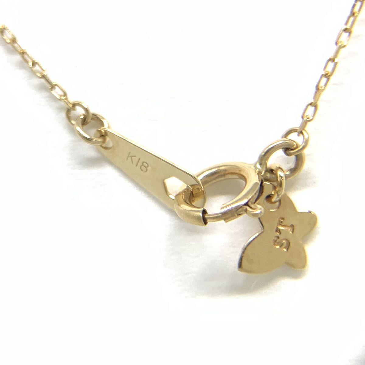 サマンサティアラ Samantha Tiara K18 ルビー ハートネックレス☆新品 