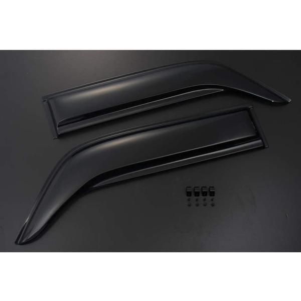 N-VAN サイドバイザー ホンダ JJ1|2 nvan ドアバイザー 金具付 フロント 2P