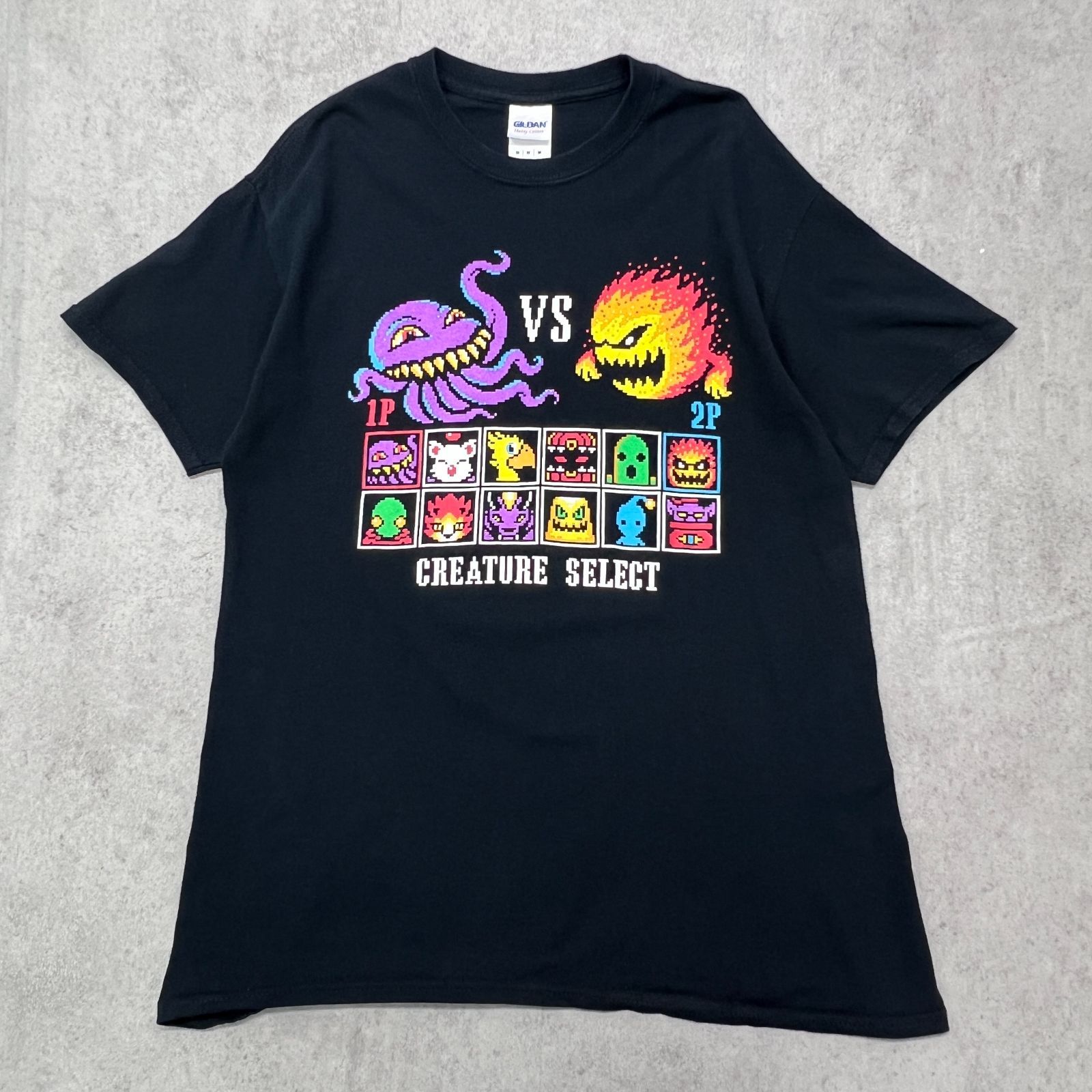 TGS2024 googleブースのFFⅦ ドット絵クラウドTシャツ：非売品