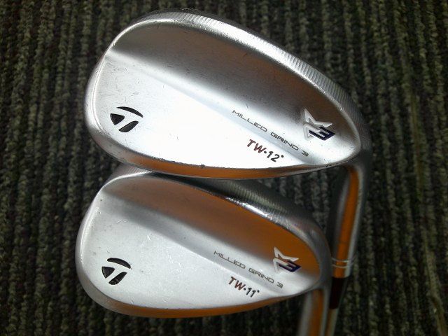 中古 ウェッジ テーラーメイド MILLED GRIND3 TW 56.60 2本